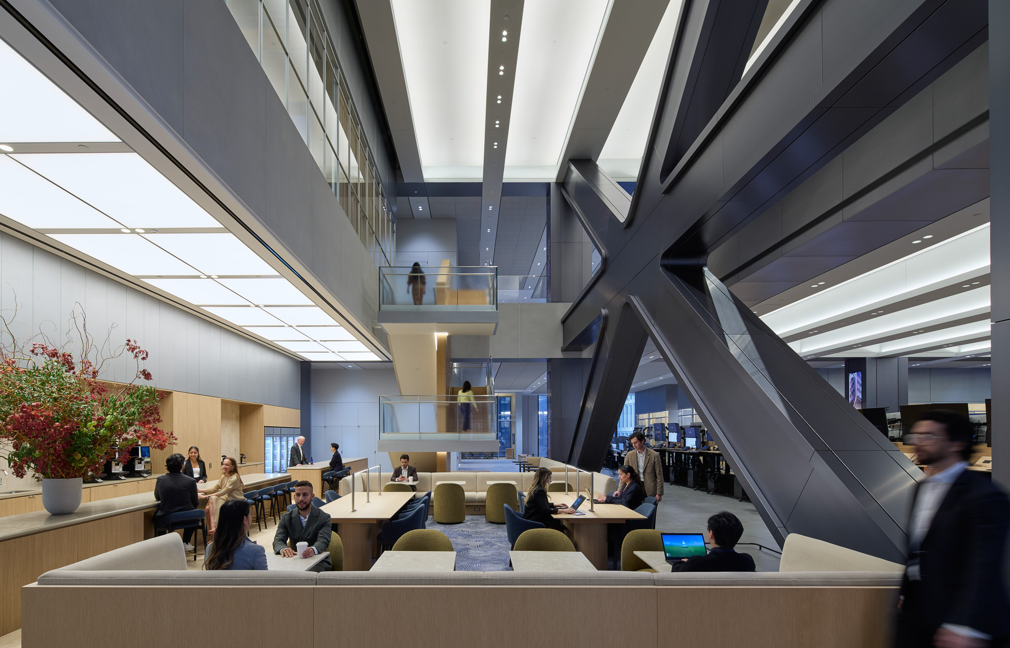 Interior lobby 360 park avenue using i2cove by i2systems