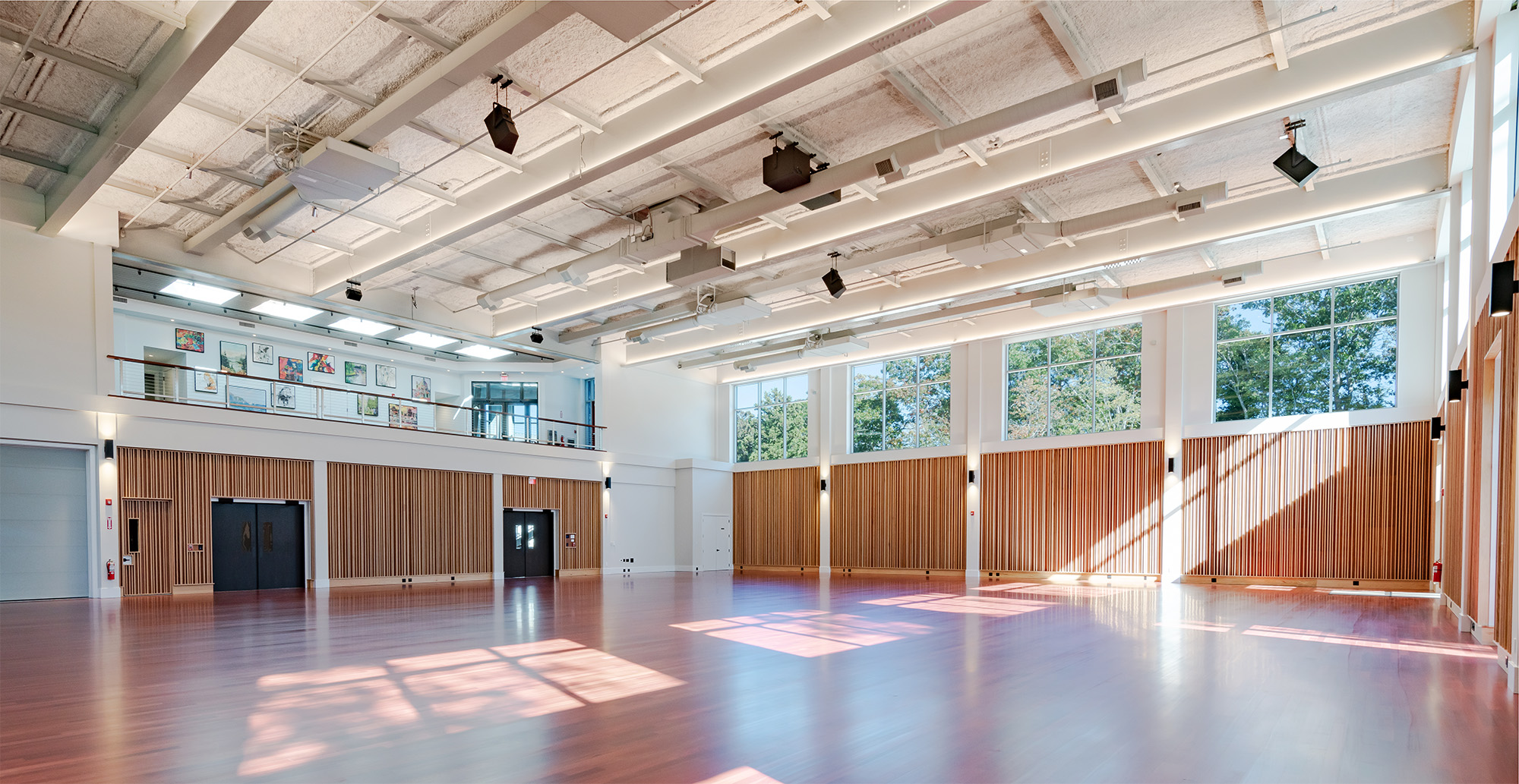 Concert  in amphitheater at night